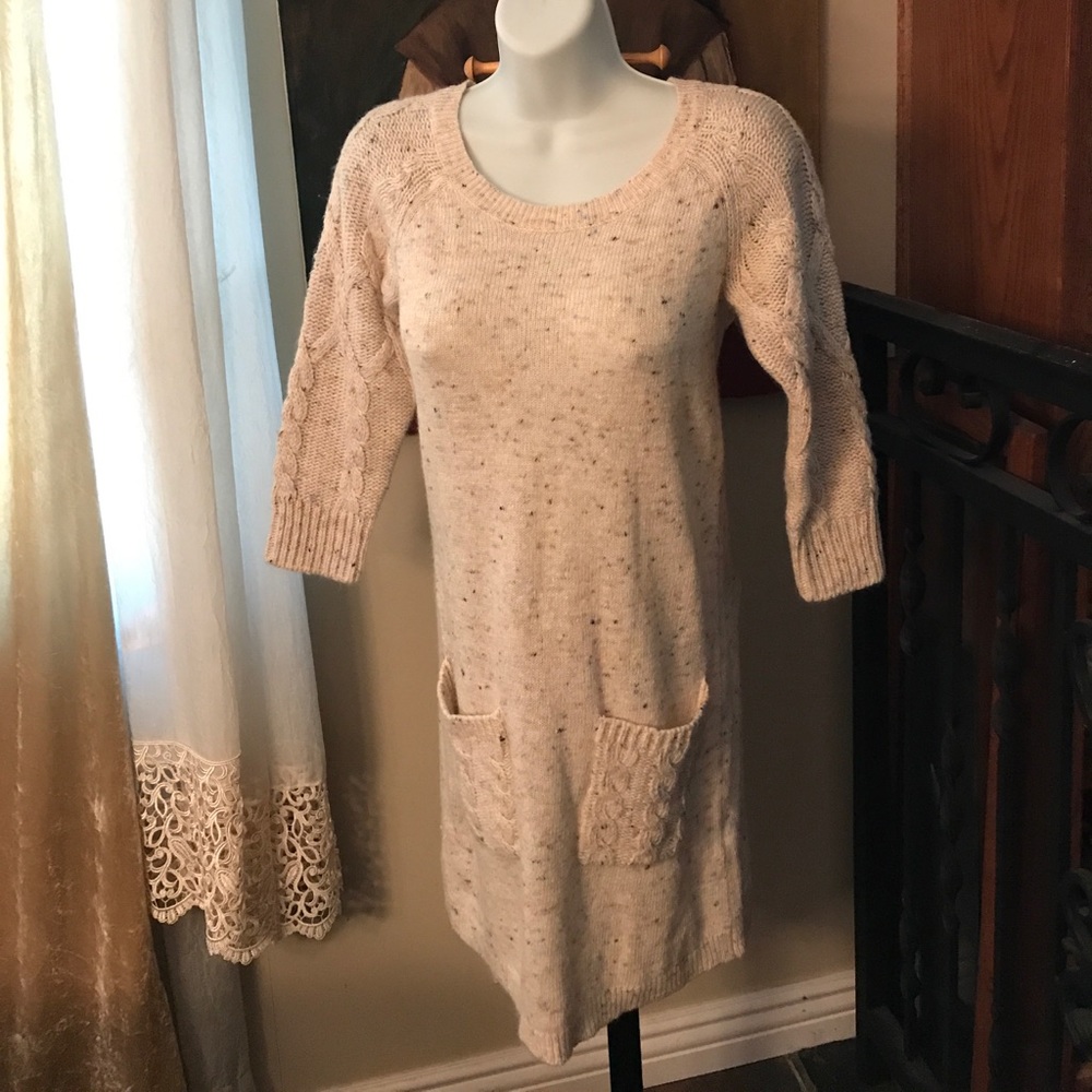 F&F sweater dress wool blend sz 6